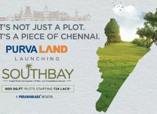 Main ElevationB - Purva South Bay Plots Kelambakkam