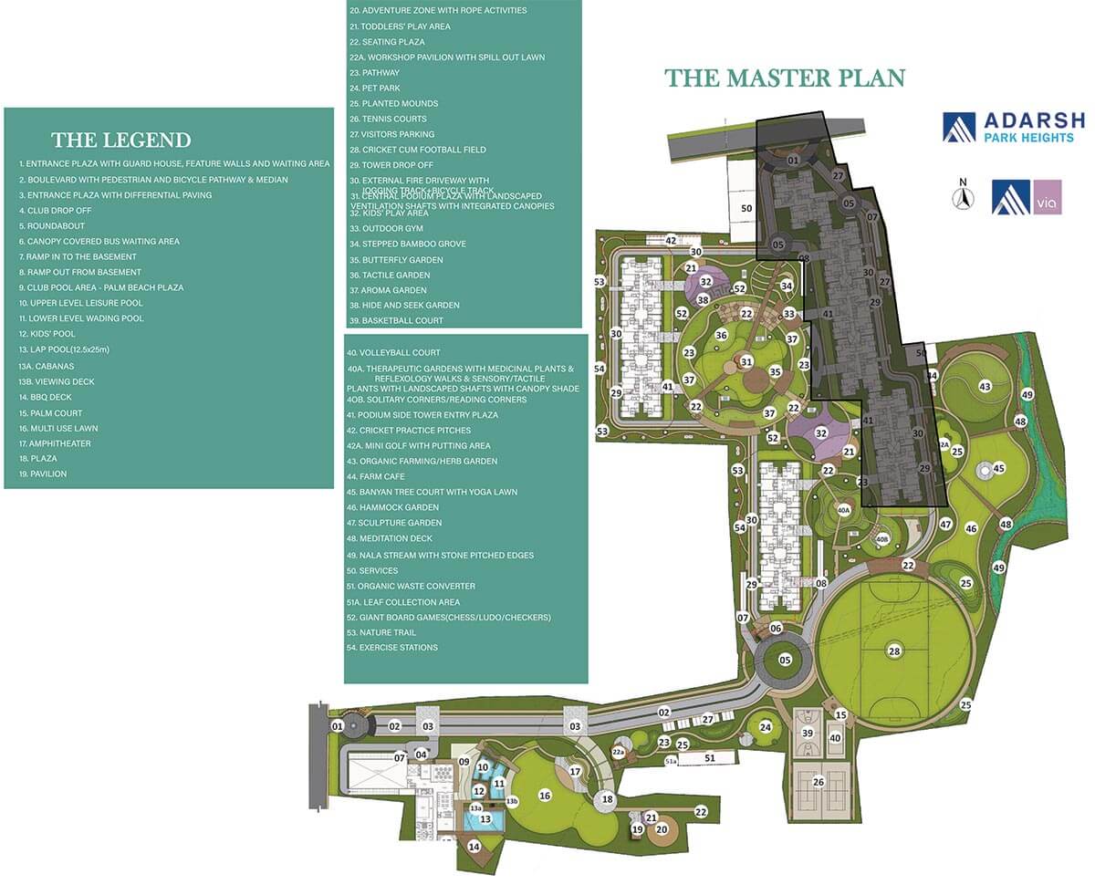 Master Plan - Adarsh Park Heights
