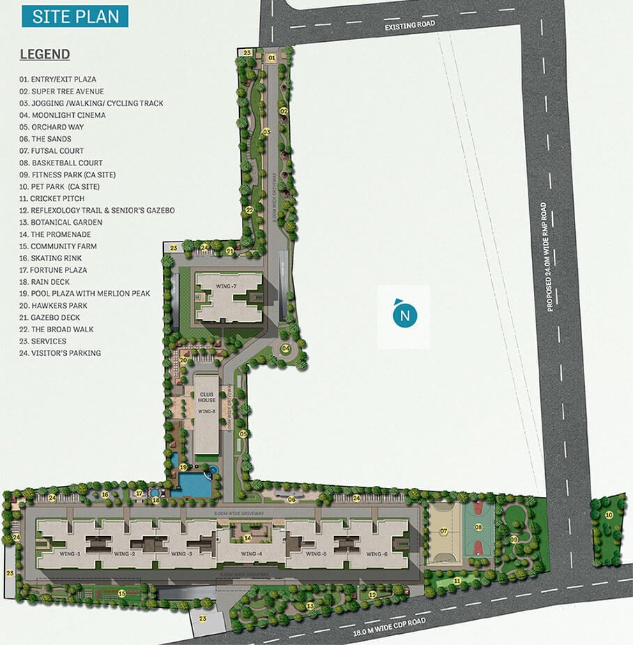 Master Plan - Sobha Sentosa Codename Happiness