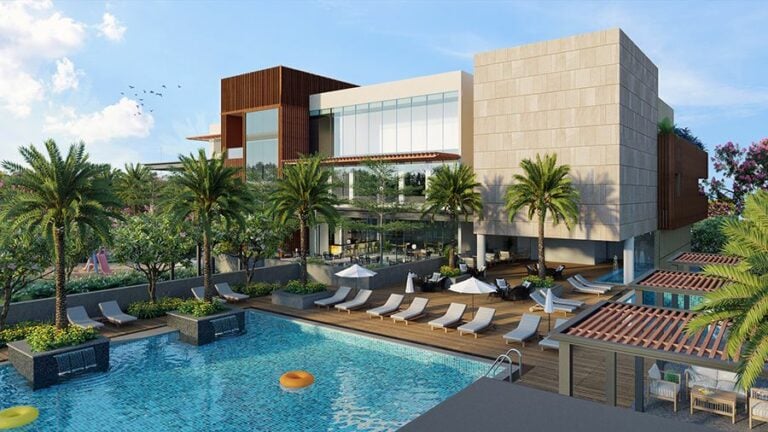 Pool View - Vaishnavi At One Life PLots