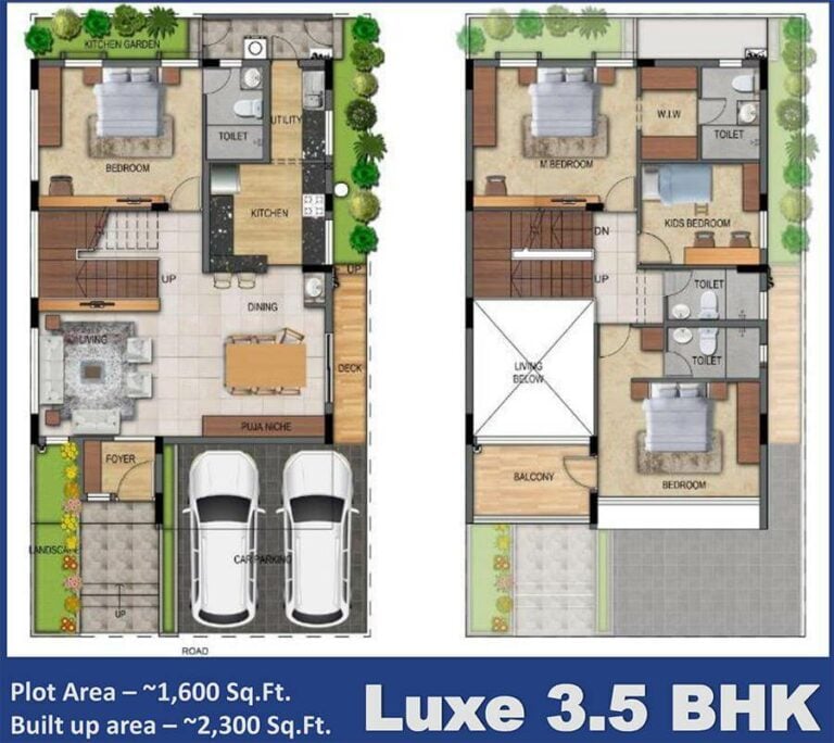 2300 3.5BHK Luxe - TVS Emerald Aaranya Vengaivasal Villas