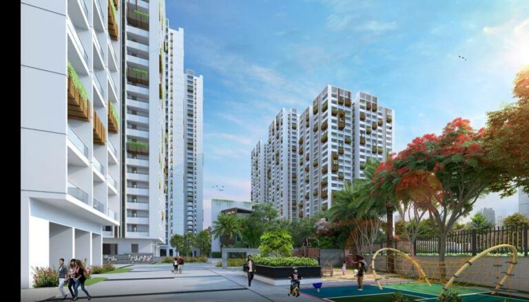 The Vue Residences by Raghuram Pradeep Pathway View