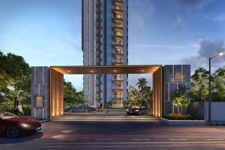 Road Side Night View - Purva Orient Grand