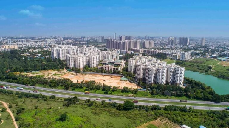 Aerial 2 - SNN Raj Serenity Gardens Phase 2