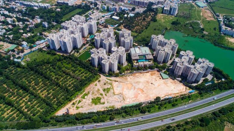 Aerial 4 - SNN Raj Serenity Gardens Phase 2