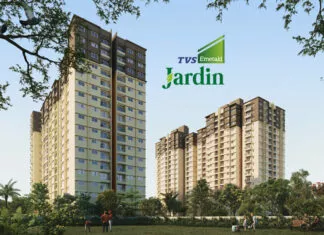 Main Elevation - TVS Emerald Jardin