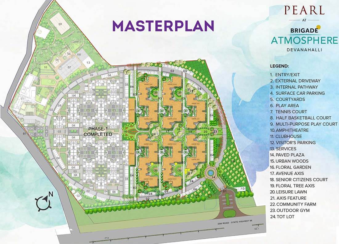 Master Plan - Pearl At Brigade Atmosphere