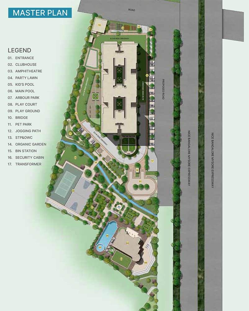 Master Plan - Sobha Royal Crest