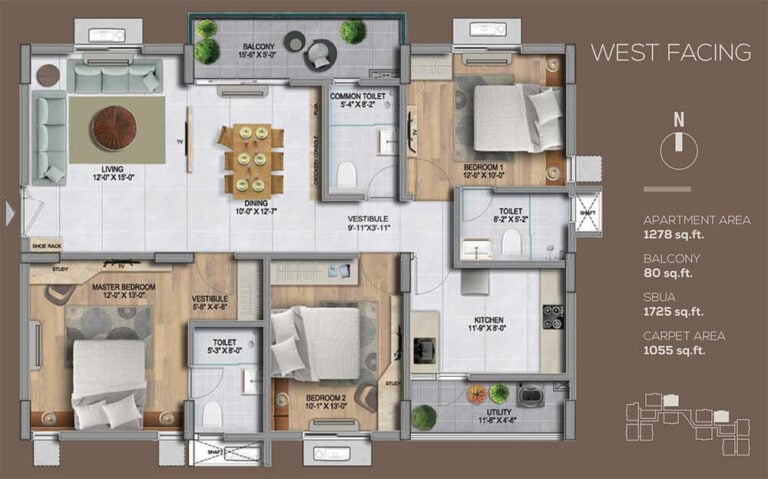 1725 West - Ambience Park View