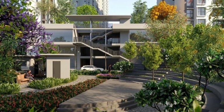 Elevate Amphitheatre Area - Godrej Splendour