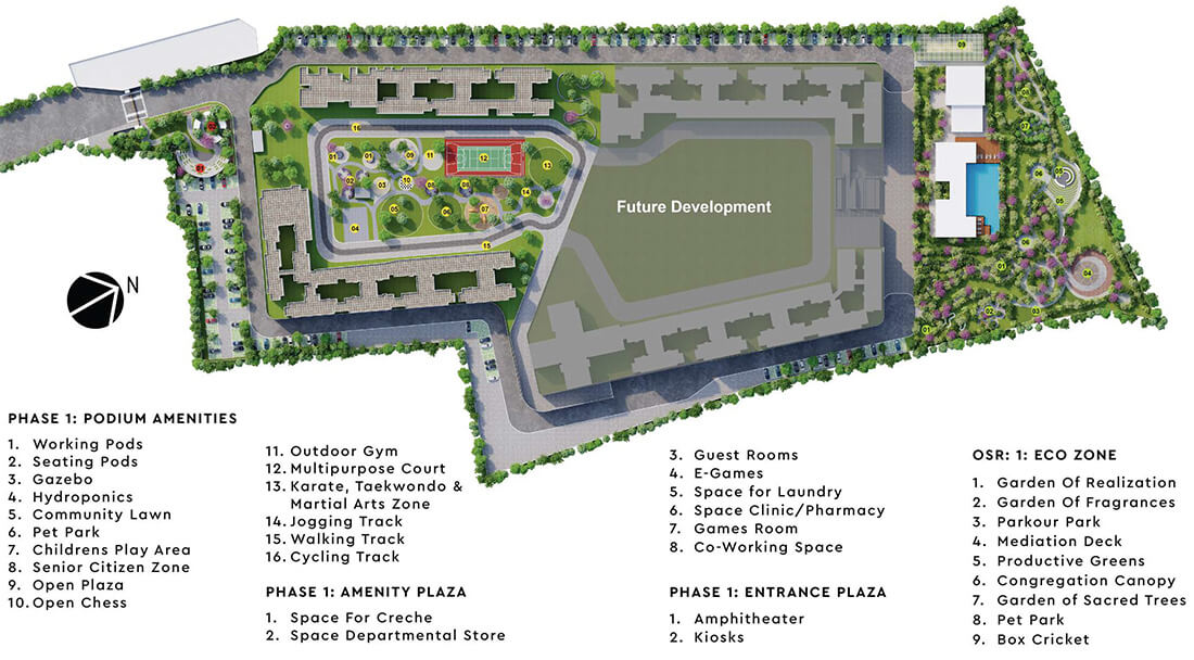 Master Plan New - Godrej Splendour
