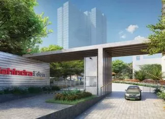 Entrance - Mahindra Eden Phase 2