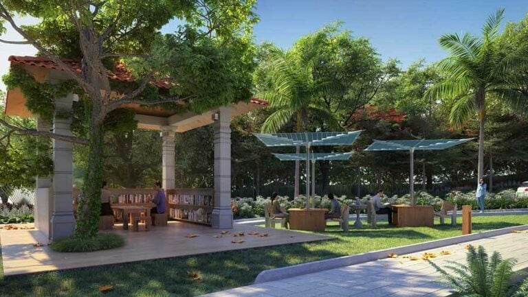 Garden Seating - Mahindra Eden Phase 2