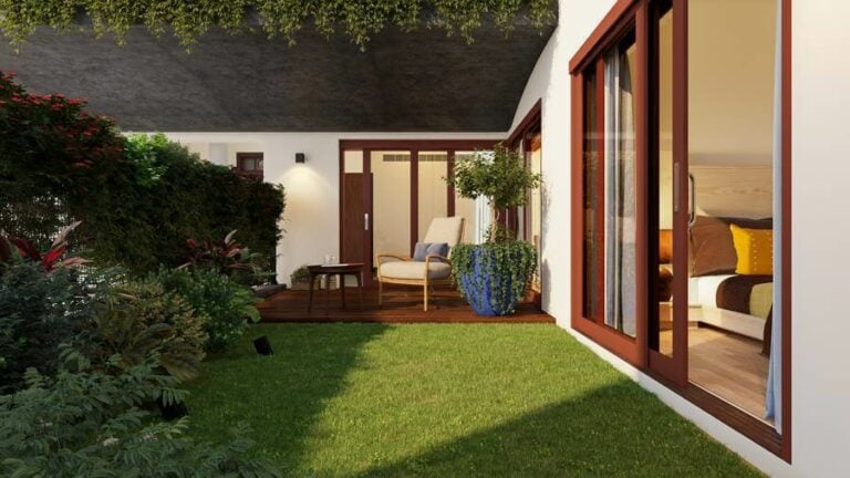 Garden Terrace Deck - Total Environment In That Quiet Earth Tower 5