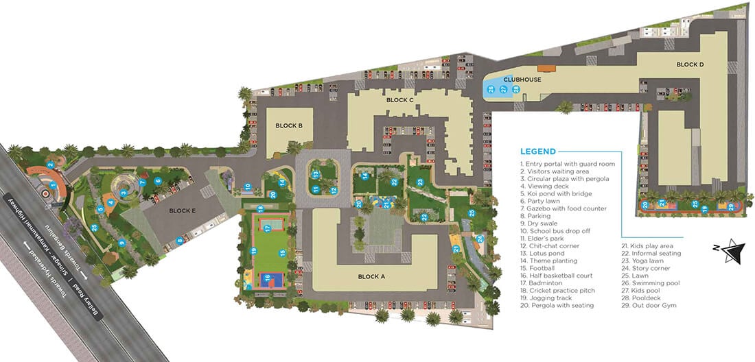 Master Plan - Sattva Aeropolis