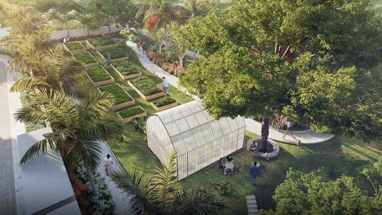 Organic Garden - Mahindra Eden Phase 2