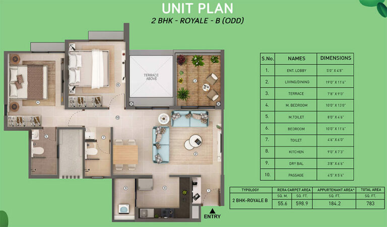 783 2BHK Royale - Joyville Signia By Shapoorji Pallonji