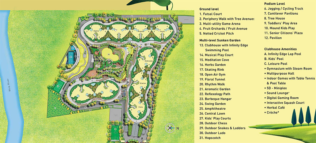 Master Plan - Joyville Signia By Shapoorji Pallonji
