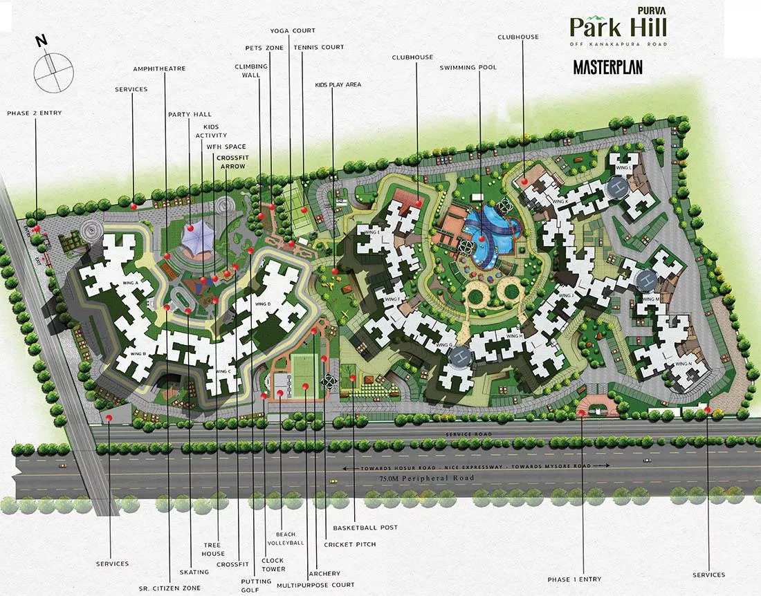 Master Plan - Purva Park Hill