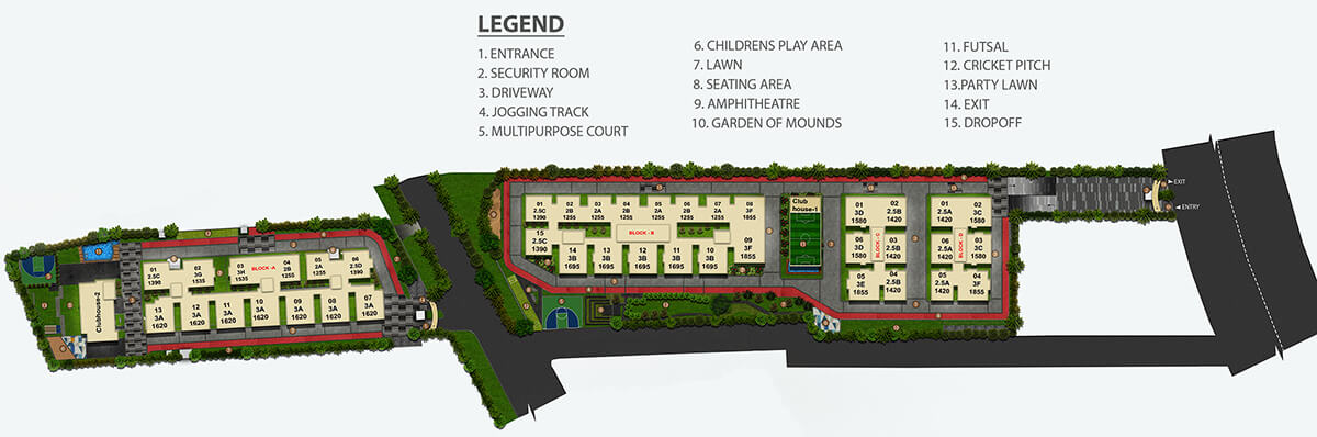 Master Plan - Ramky One Orbit