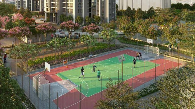 Sports Courts - Joyville Signia By Shapoorji Pallonji