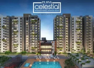 Main Elevation - Purva Celestial