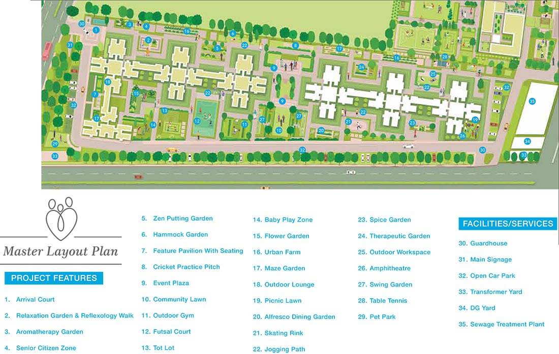 Master Plan - Godrej Ananda Phase 2