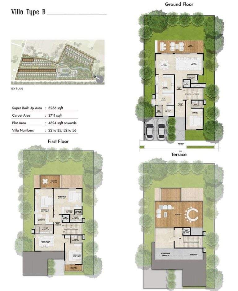 5256 Type-B - Prestige Sanctuary Villas