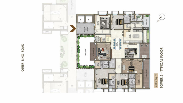 Central-Unit-6225-Sq.-Ft - Poulomi Palazzo