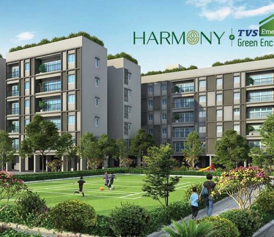 Main Elevation - Harmony At TVS Emerald Green Enclave