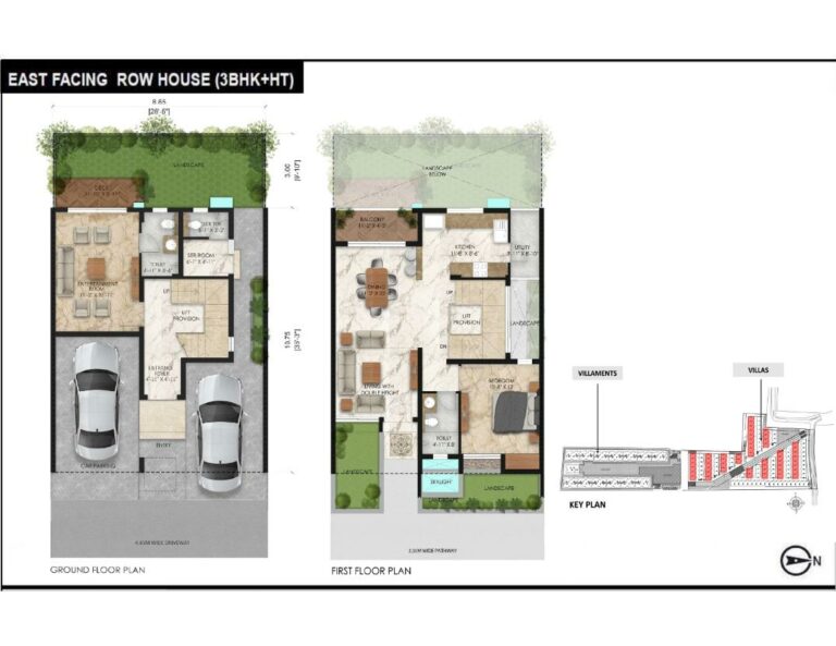 Row House E G,F - Radiance Gardenia