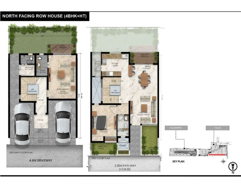 Row House N G,F - Radiance Gardenia