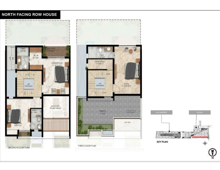 Row House N S,Terrace - Radiance Gardenia
