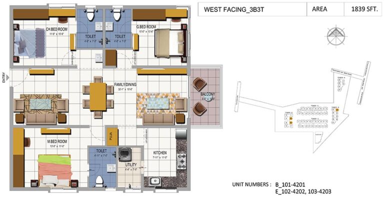 1839_WEST-3BHK3T-Urbanrise-Codename-Jewel-of-Hyderabad