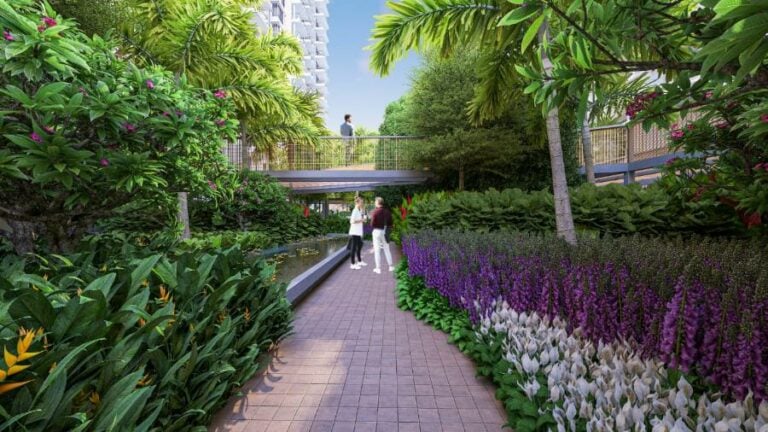 ElevatedWalkway Cross - Urbanrise The World of Joy Miyapur