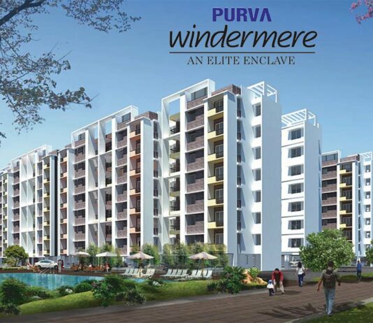 Main Elevation - Purva Windermere Phase 2