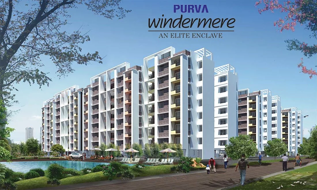 Main Elevation - Purva Windermere Phase 2
