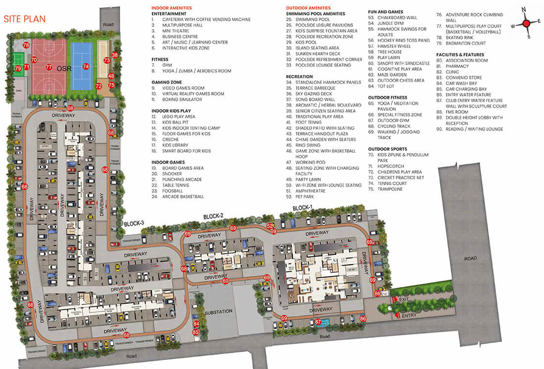 Master Plan - Casagrand Aria