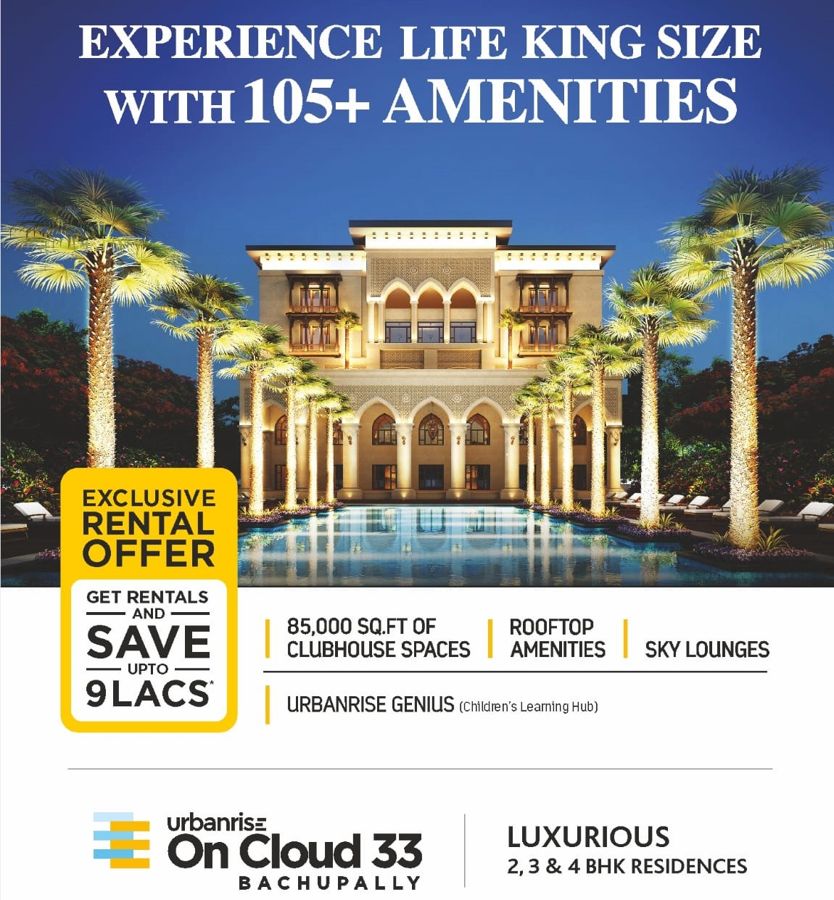 Exclusive Rental Offer - Urbanrise On Cloud 33 Exclusive Rental Offer - Urbanrise On Cloud 33
