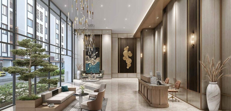 Lounge - Casagrand Flagship Apartments, Villas
