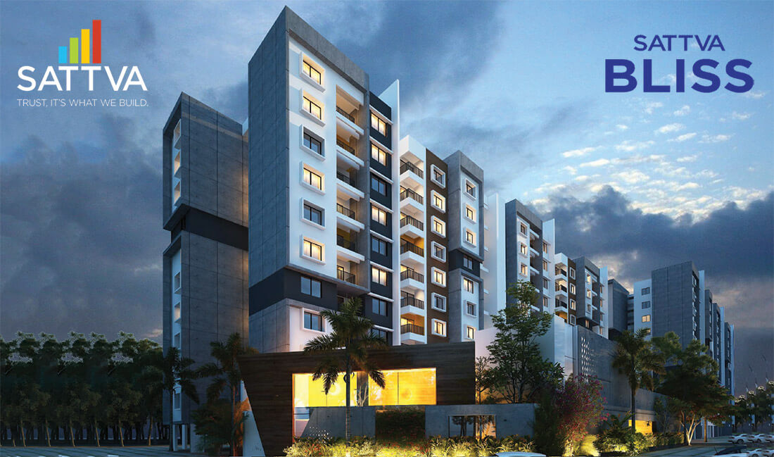 Main ElevationA - Sattva Bliss