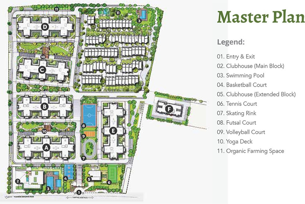 Master Plan - Assetz 63 Degree East Tower E
