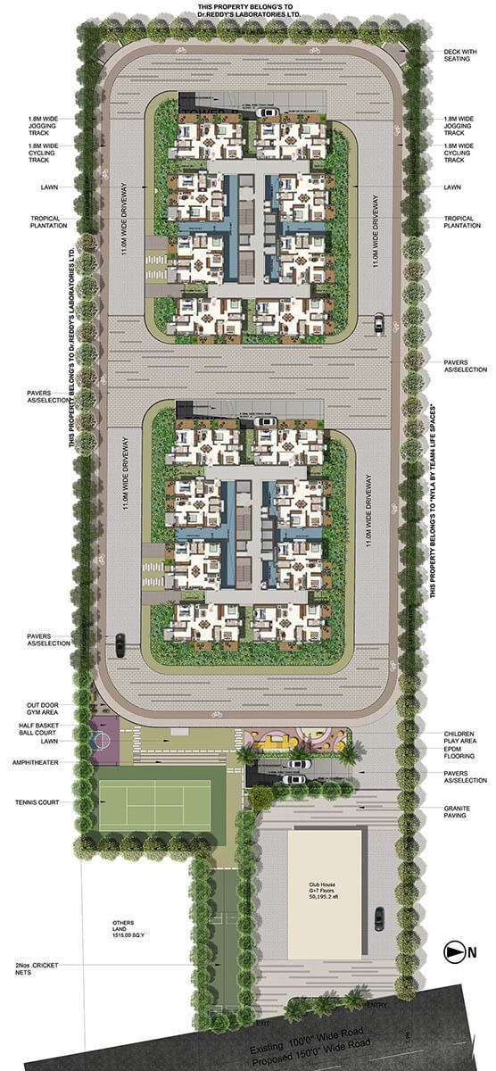 Master Plan - Candeur Twins Miyapur