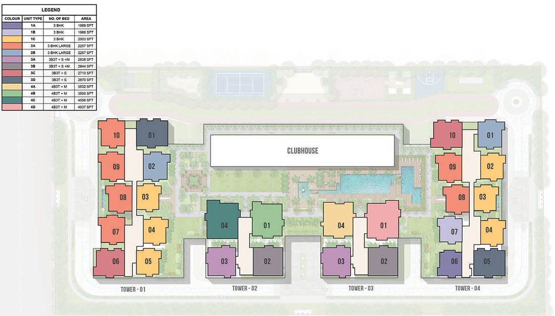 Master-Plan - Prestige Clairmont