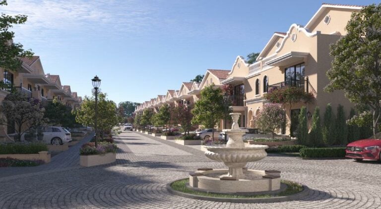 Sobha Galera Luxury Villas Row view