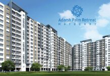 Main Elevation - Adarsh Palm Retreat Mayberry