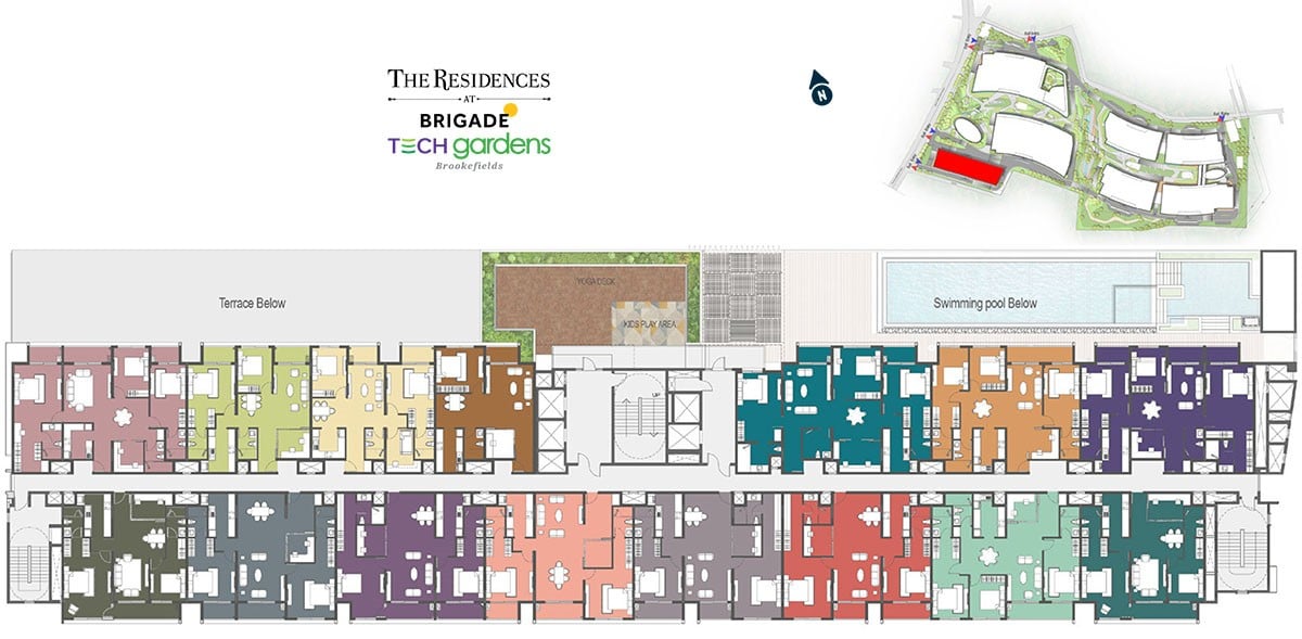 Master Plan - The Residences At Brigade Tech Gardens