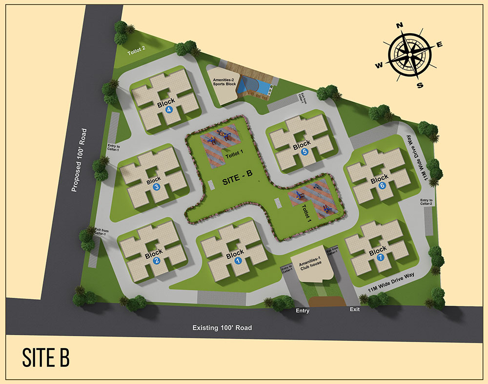 Master Plan - Western Springs Hyderabad Master Plan - Western Springs Hyderabad