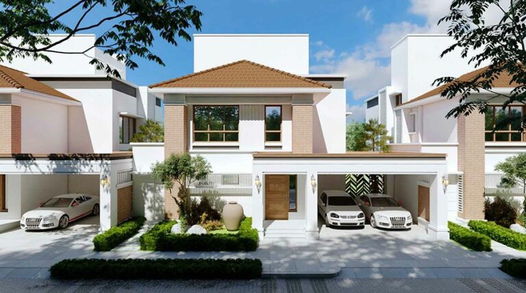 Elevation A - Prestige Dew Drops Villas