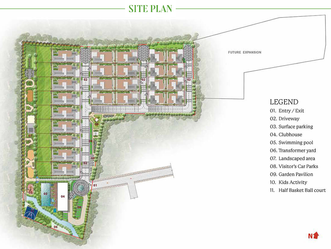 Master Plan - Prestige Dew Drops Villas